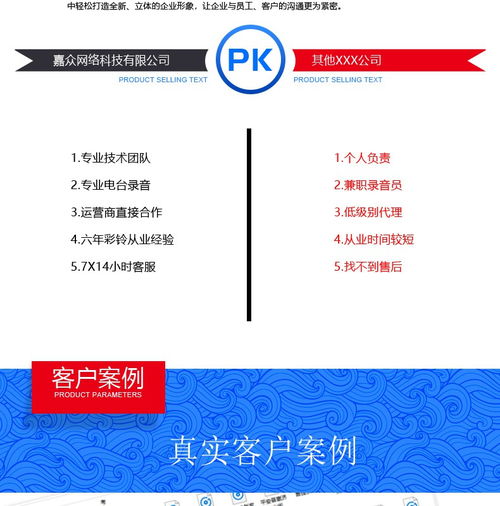 集團商務企業(yè)彩鈴辦理制作開通上傳